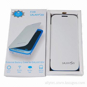 4,200mAh Power Bank Case for Samsung Galaxy S4